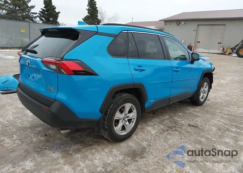 2020 Toyota Rav4 Hybrid Xle from USA, damaged, VIN 2T3RWRFV2LW058480
